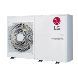 PAC Air/Eau Monobloc S 65°C INVERTER Monophasée R32 Pc 5,5 kW A+++